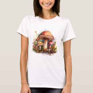 Camiseta Hongos acuáticos adorables