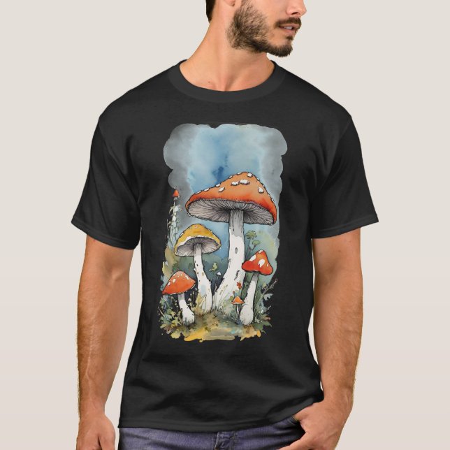 Camiseta Hongos acuáticos Toadstoides (Anverso)