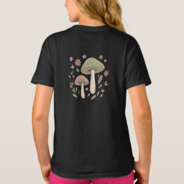 Camiseta Hongos Caprichosos Gráfico Botánico Lindo