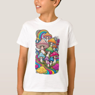 Camiseta Hongos coloridos