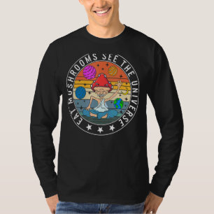 Camiseta Hongos Comen Hongos Ver El Hueso Universo Botani