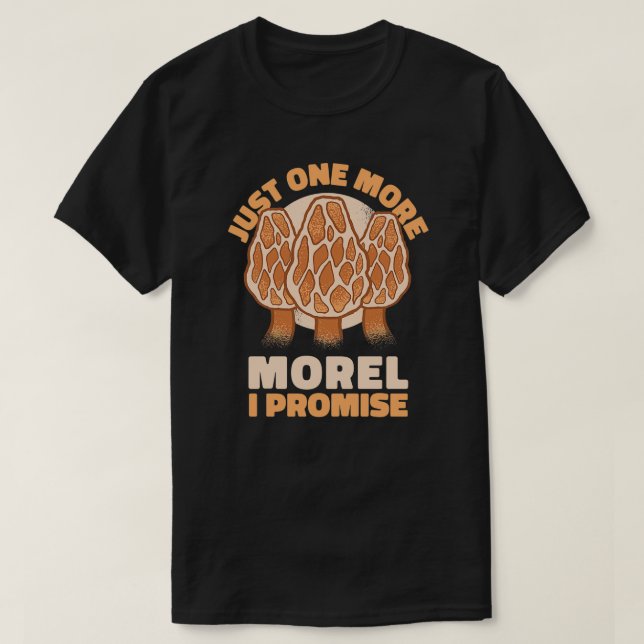 Camiseta Hongos de Morel (Diseño del anverso)