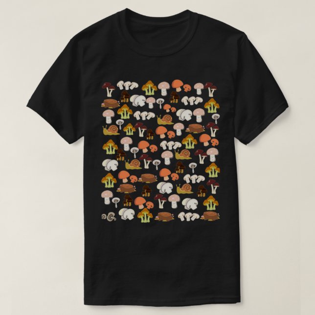 Camiseta Hongos del Reino de los hongos (Diseño del anverso)