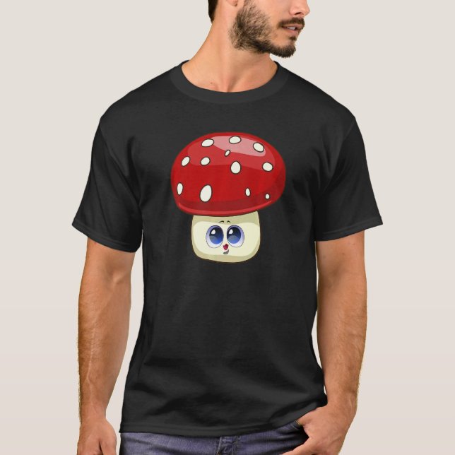 Camiseta Hongos divertidos buscando micología hongos lindo  (Anverso)