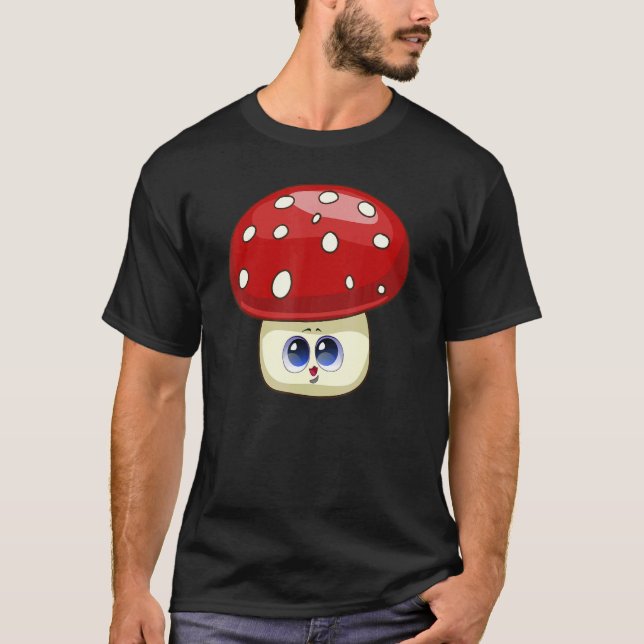 Camiseta Hongos divertidos buscando micología hongos lindo  (Anverso)