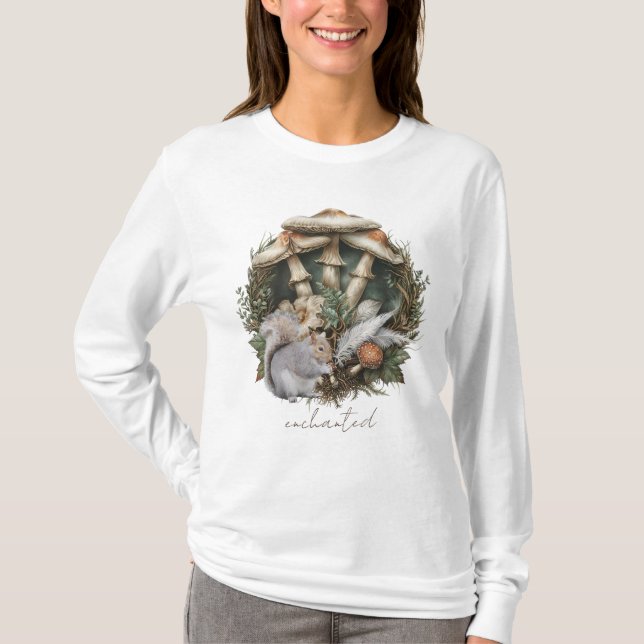 Camiseta Hongos encantados (Anverso)