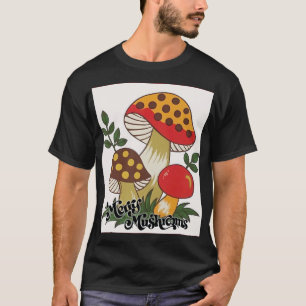 Camiseta hongos felices