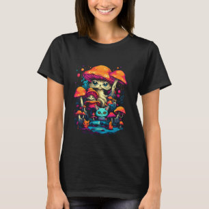 Camiseta Hongos Hippie Festival de Hongos del Bosque Psicod