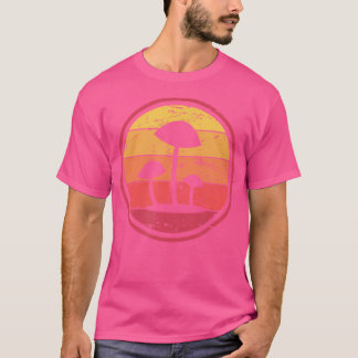 Camiseta Hongos Mágicos Psicodélicos Retro Vintage Psilocy