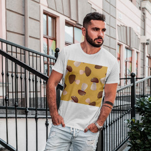 Camiseta Hongos marrones