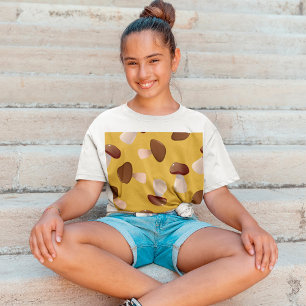 Camiseta Hongos marrones