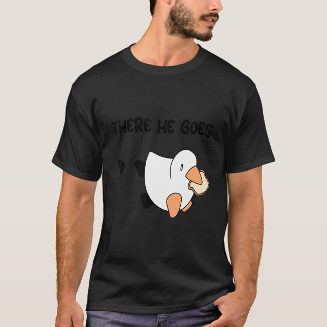 Camiseta Honk Honk Am Meme Duck con pan u201CTaí (Anverso)