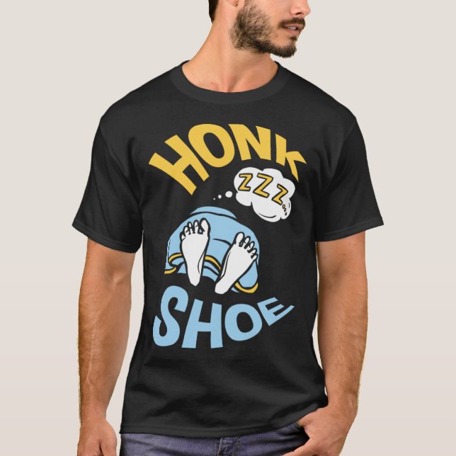 Camiseta Honk Shoe Snoring Anti Snoring Husbands (Anverso)