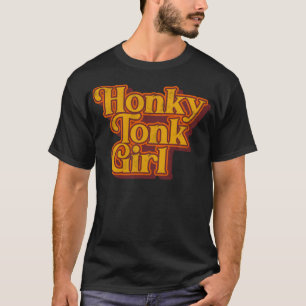Camiseta Honky Tonk Chica Retro Classic Design