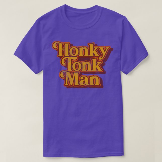 Camiseta Honky Tonk Man Retro Classic Design (Diseño del anverso)