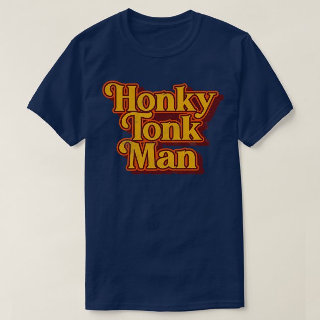 Camiseta Honky Tonk Man Retro Classic Design (Diseño del anverso)