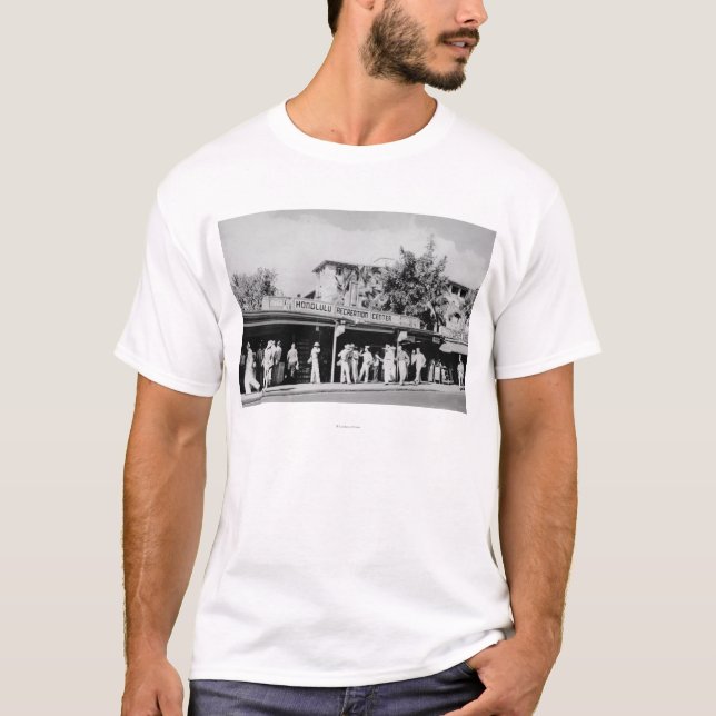 Camiseta Honolulu, ha - vista de la Honolulu (Anverso)
