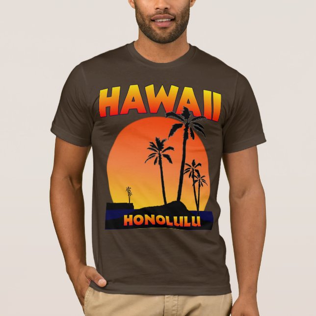 Camiseta Honolulu Hawaii (Anverso)