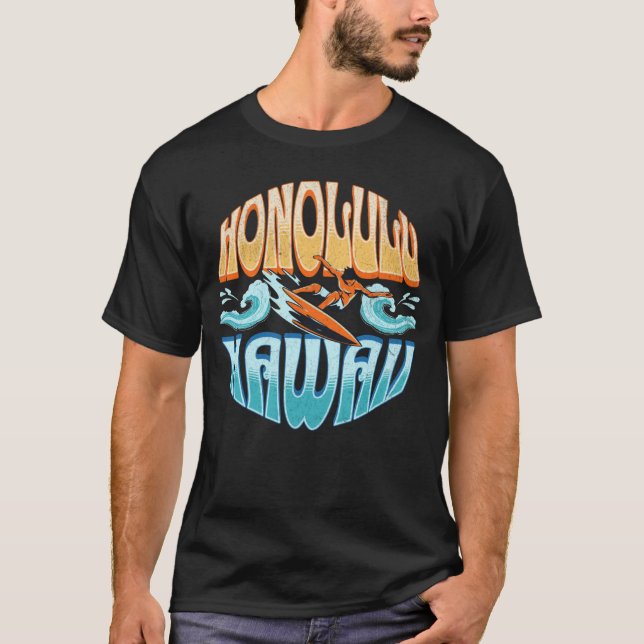 Camiseta Honolulu Hawaii (Anverso)