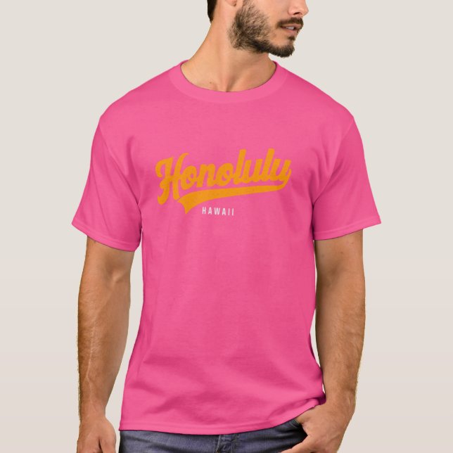 Camiseta Honolulu Hawaii Souvenir (Anverso)