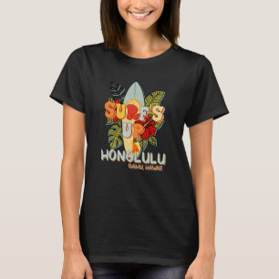 Camiseta Honolulu Hawaii Surfing Ocean Beach Hawaii
