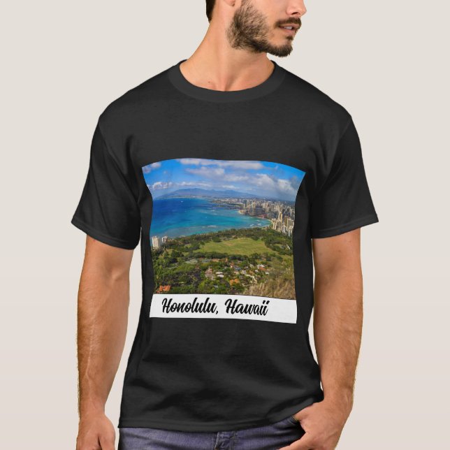 Camiseta Honolulu, Hawaii Tee Shirt (Anverso)