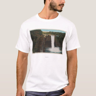 Camiseta Honolulu, HI - vista de las caídas del arco iris