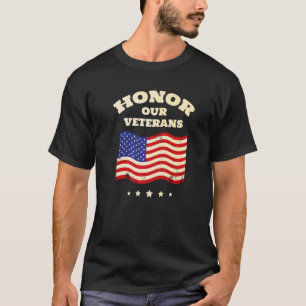 Camiseta Honor A Nuestros Veteranos Guay For All Veterans