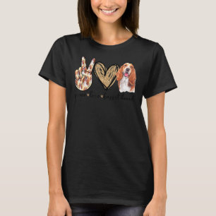 Camiseta Honor Basset De Amor Por La Paz Para Hombres Mujer