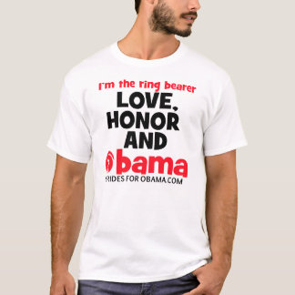 Camiseta Honor de amor y portador del anillo demócrata de O