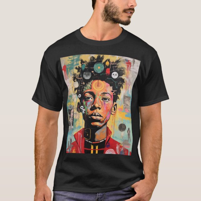 Camiseta Honor de historia negra - Diseño de patrimonio e i (Anverso)