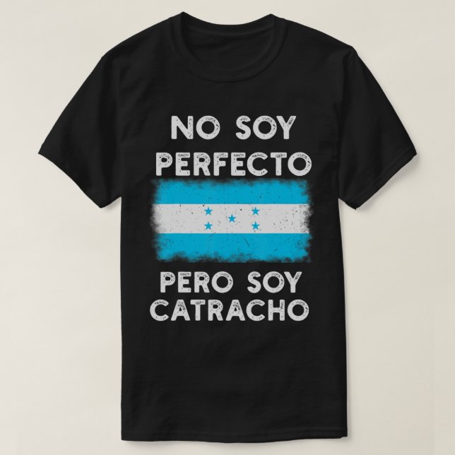 Camiseta Honor del Día del Orgullo de Bandera de Honduras (Diseño del anverso)