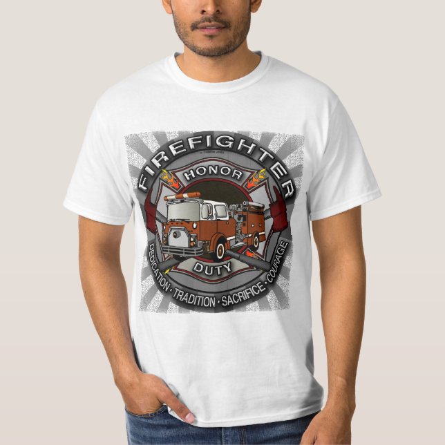 Camiseta Honor Firefighter (Anverso)