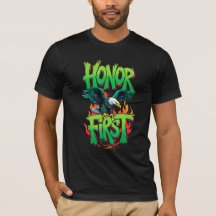 Honor First American Eagle Tee Shirt Bold
