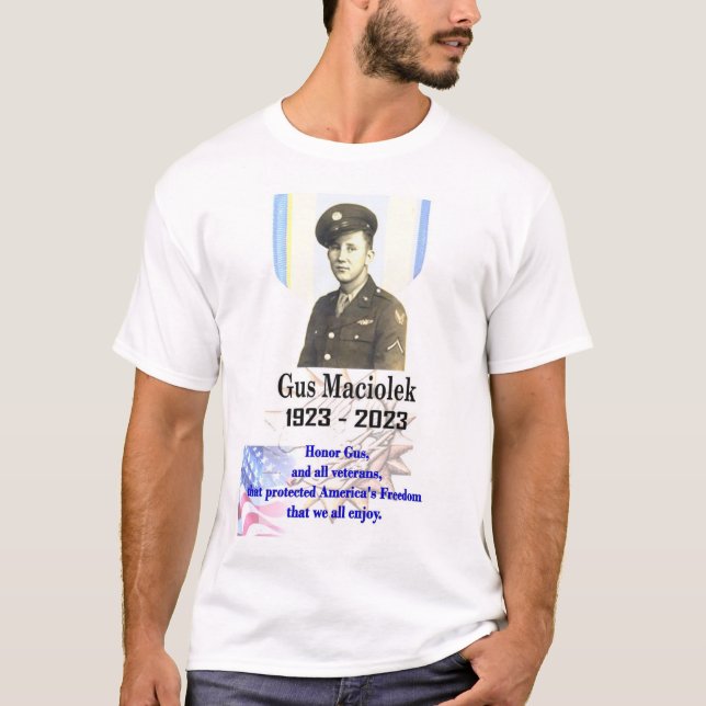 Camiseta Honor Gus Protector de la Libertad (Anverso)