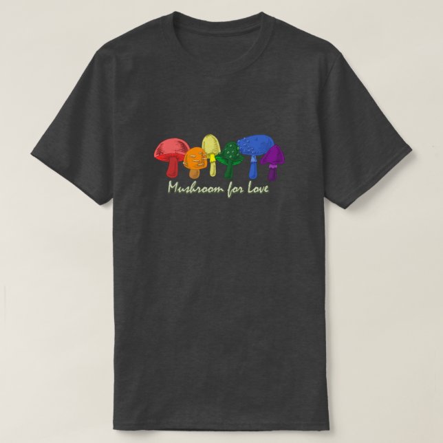 Camiseta Honor por amor - Sutil arcoiris, orgullo LGBTQ+ (Diseño del anverso)