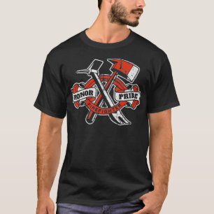Camiseta Honor Pride Firefighter Ae Halligan Fireman Fire R