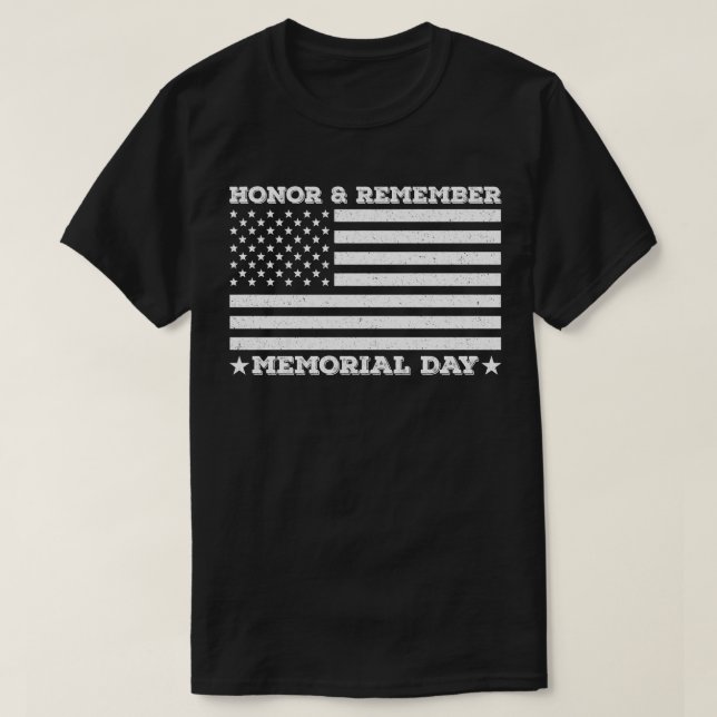 Camiseta Honor Recuerde Día Conmemorativo Ejército Guay Pap (Diseño del anverso)