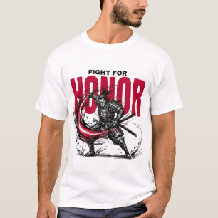 Camiseta HONOR Samurai   Streetwea del guerrero ja