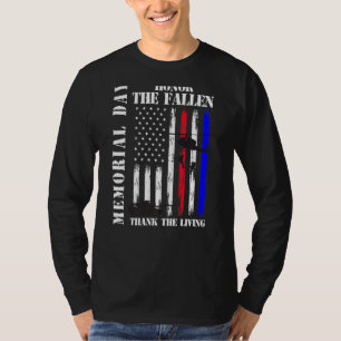 Camiseta Honor The Fallen Gracias A Living Memorial Day Fla