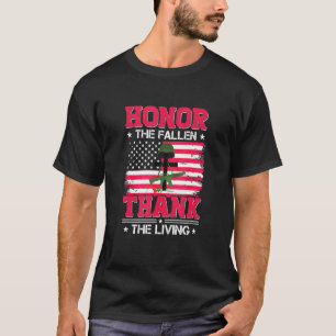 Camiseta Honor The Fallen Gracias A Living Veterans Day 1