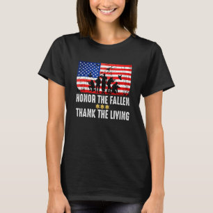 Camiseta Honor The Fallen Gracias Al Día Conmemorativo De L