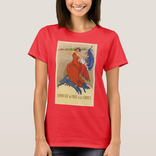 Camiseta Honor y Paz, Francia  (Anverso)