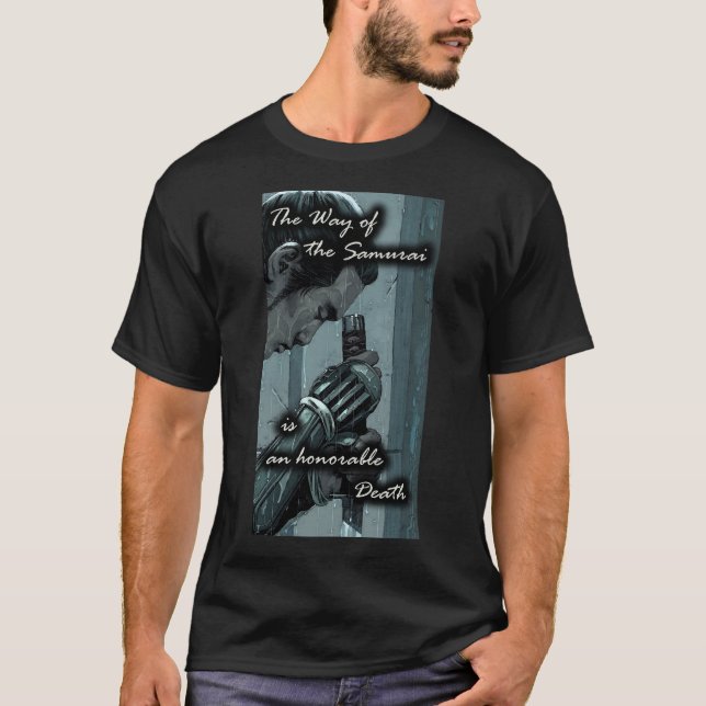 camiseta honorable de la muerte negra (Anverso)