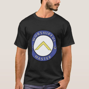 Camiseta Honorable maestro Mason Lodge Masonic Officer Gave