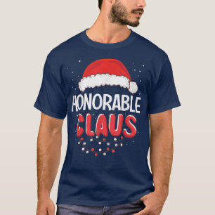 Camiseta Honorables Navidades de Santa Claus coincidiendo c