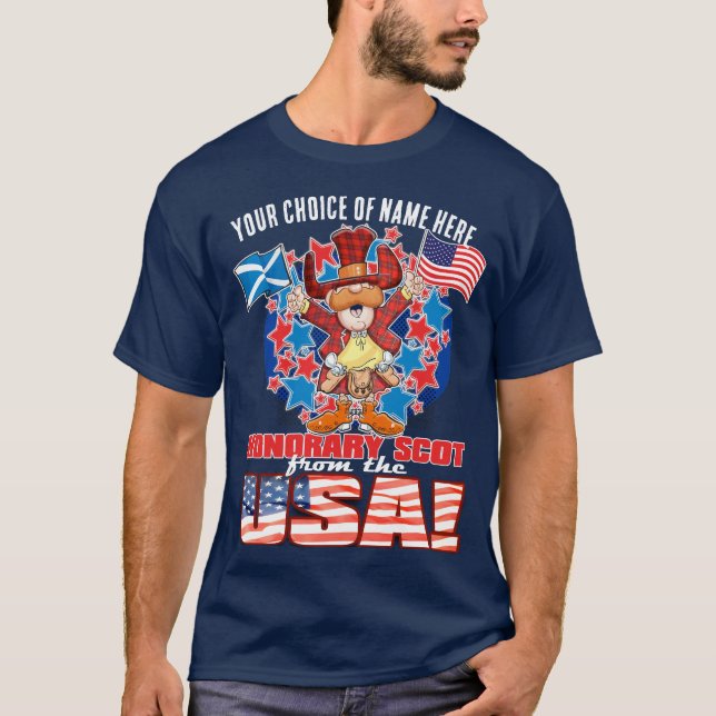 Camiseta Honorary Scot from the USA (Anverso)