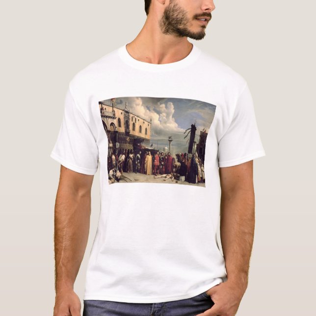 Camiseta Honores funerarios dados a Titian que murió en (Anverso)