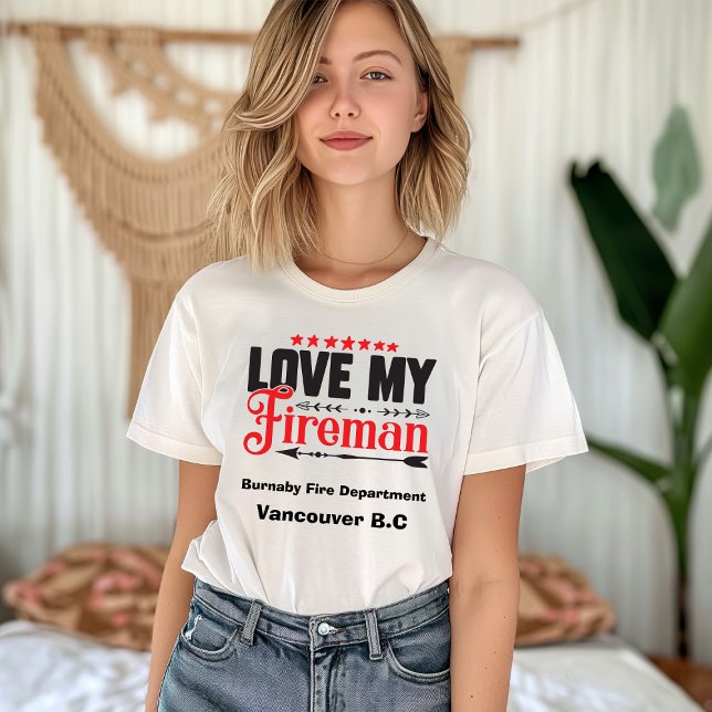 Camiseta Honrando a los valientes bomberos (Subido por el creador)