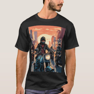 Camiseta Honrando a motociclistas